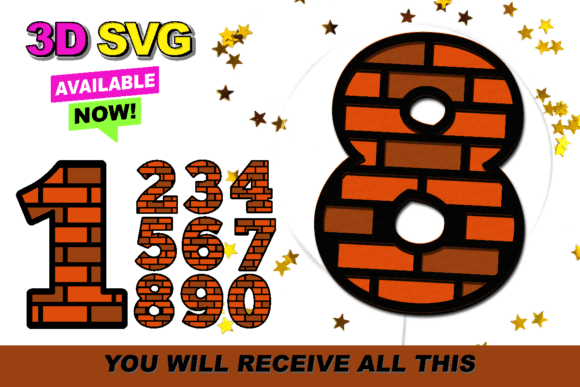 Brick Texture Numbers 3D SVG: A Practical Guide for Digital Creators