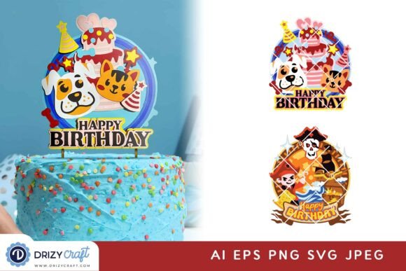 Cute Animal and Pirate Cake Topper 3D: A Practical Evaluation