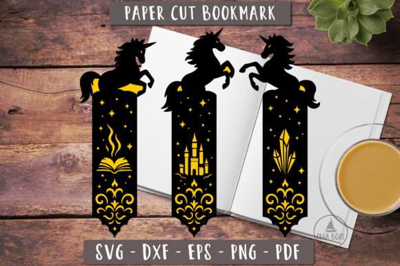 Fairy Bookmarks SVG 3d Fantasy Unicorn: A Guide to Layered Paper Crafts