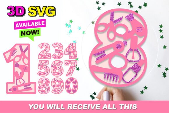 Make Up Numbers 3D SVG: A Practical Guide to Digital Numerals