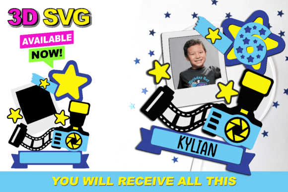 Photograph Cake Topper 3D SVG: A Strategic Asset for Creators and Entrepreneurs