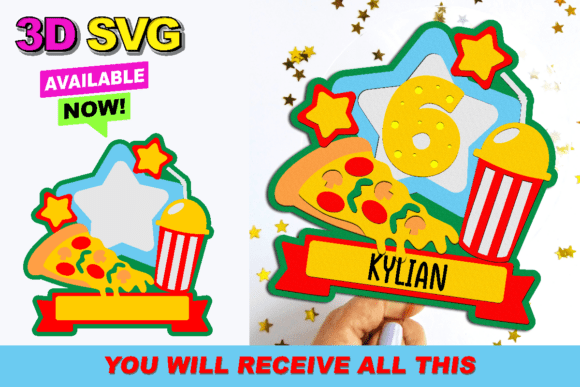 Pizza Cake Topper 3D SVG: A Practical Evaluation